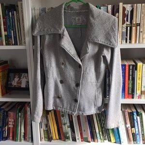 Knit blazer